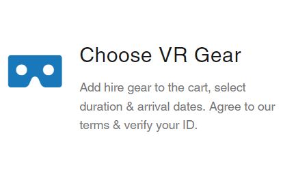 Choose Your VR Hire Gear
